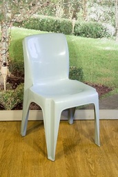 [H-CRG] Plastic Chair Grey