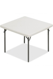 [H-T4SQ] Table - Square Grey 800mm Folding