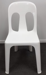 [H-MYC] Yuta White Plastic Chair
