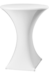 [H-CLBW] Linen - Bar Leaner Cover Lycra White 70cm