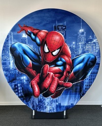 [H-BDSMB] Backdrop Round Spider-Man (Blue Background)