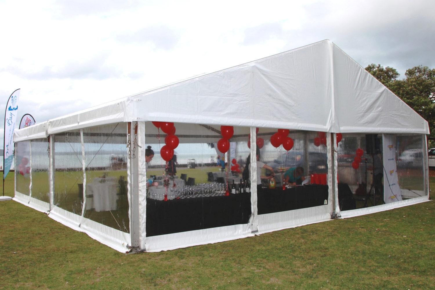 Large and small marquees hire in Auckland