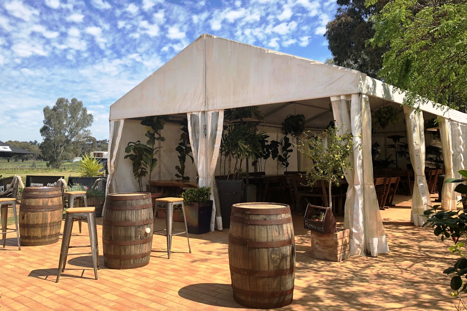 Outdoor marquees for events Auckland