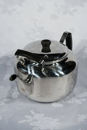 [H-TPOT] Tea Pot Large with Handles S/Steel