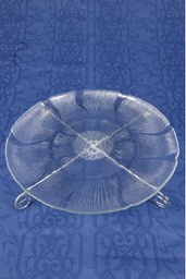 [H-PPF] Platter - Leaf Round (Pavlova Plate)