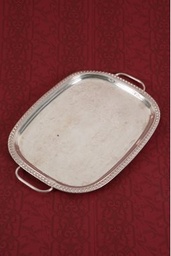 [H-SVOT] Platter - Silver Oblong with Handles