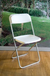 [H-WFC] Folding Chair White