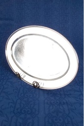 [H-SS13] Platter - Stainless Steel Oval Large