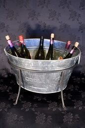 [H-TBWC] Drink Cooler - Zinc Coated Wine Cooler with Stand