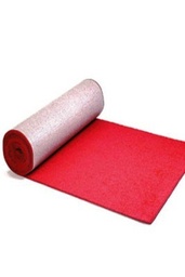 [H-CRR6] Carpet Runner Red 1.2m x 6m