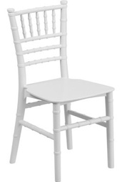 [H-CCWM] Childrens / Kids Chiavari Chair White
