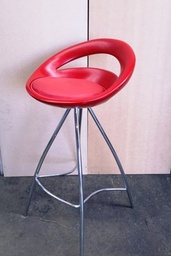 [H-MBSR] Bar Stool Mobilier Red