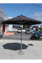 [H-STDBB 108] Umbrella - Market Brolly Black (Metal Pole)