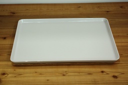 [H-MWRT45] Platter - Melamine White Rectangle 45x34cm
