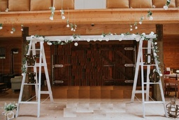 [H-WEDARCHL] Wedding Arch Ladder Style