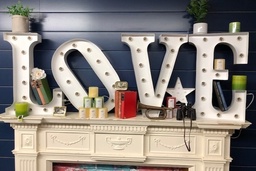 [H-LOVEW] Light Set - Marquee &quot;LOVE&quot; 60cm Tall White