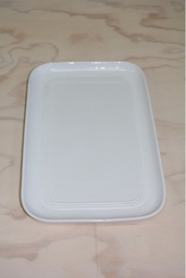 [H-PLTWHT] Platter - White Porcelain 38 x 25cm