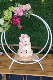 [H-DRWCS] Cake Stand Wedding - Double Ring