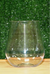 [H-SWGP470] Glassware - Plastic Stemless Wine Glass 470ml