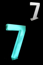 [H-LEDNUM7] LED - Giant Number 7
