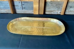 [H-BTS] Platter - Brass Oval 45cm