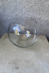 [H-FBG16] Vase Fish Bowl 16cmH x 17cmW