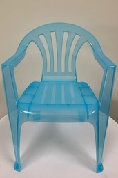 [H-CHAIRKB] Childrens / Kids Plastic Chair Blue