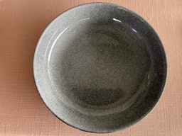 [H-BWLG22] Crockery - Grey Dessert Bowl 22cm