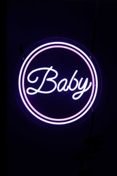 [H-NEONBP] Neon LED Light - Baby Pink